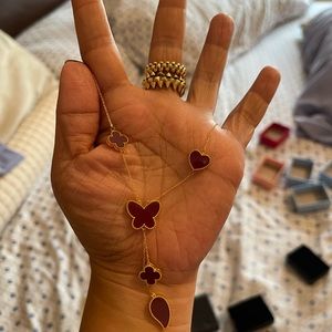 18k Saudi gold necklace 18inch